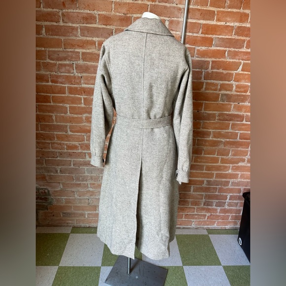 Nordstrom fleurette double breasted tweed pea coat - Picture 6 of 8